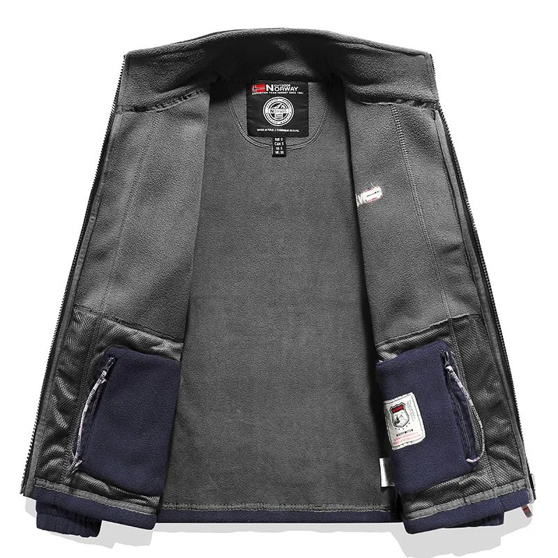 Veste polaire épaisse pour hommes