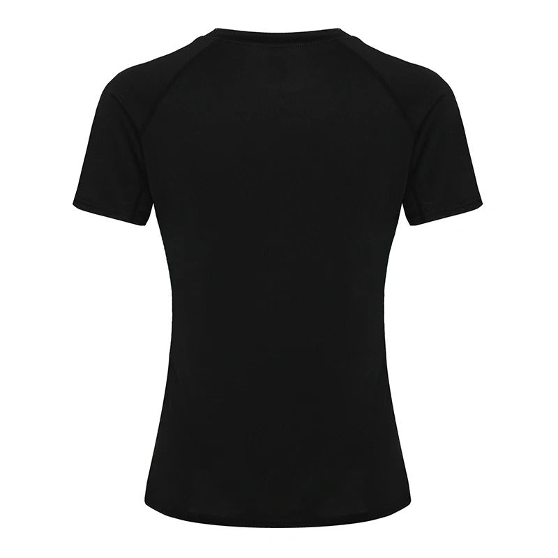 T-shirt de sport compressif pour femmes