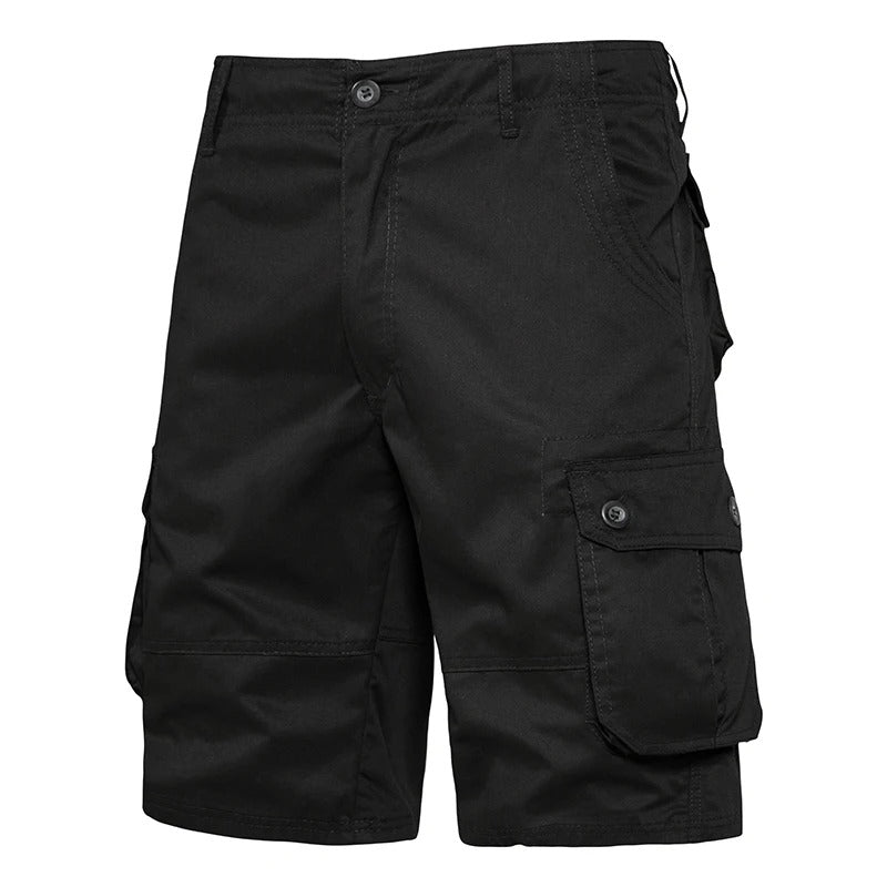 Short cargo d'été en coton pour homme
