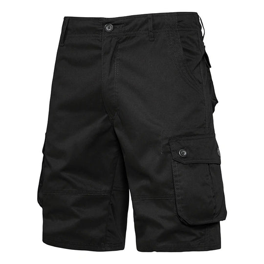 Short cargo d'été en coton pour homme