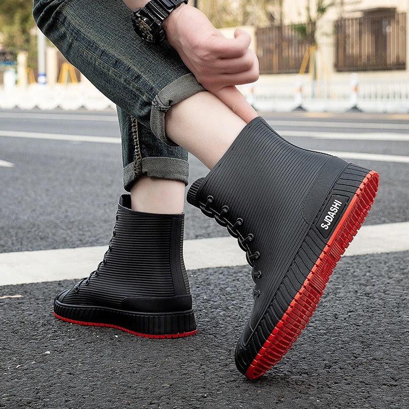 Bottes décontractées à canon court pour hommes
