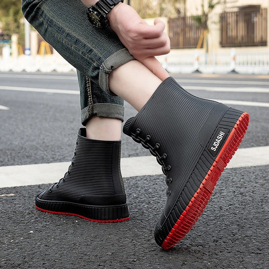 Bottes décontractées à canon court pour hommes