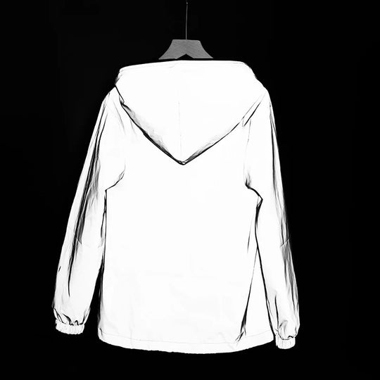 Veste coupe-vent réfléchissante