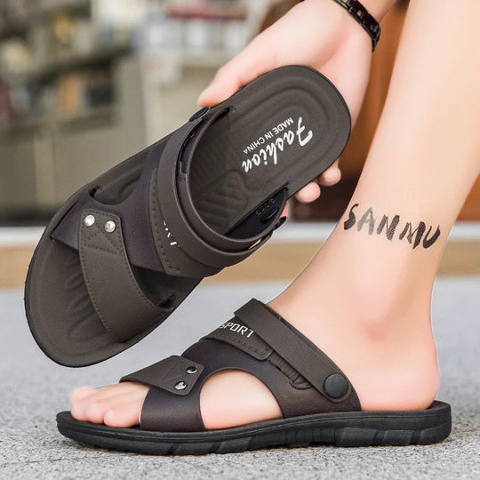 Sandales à enfiler pour homme pour l'été