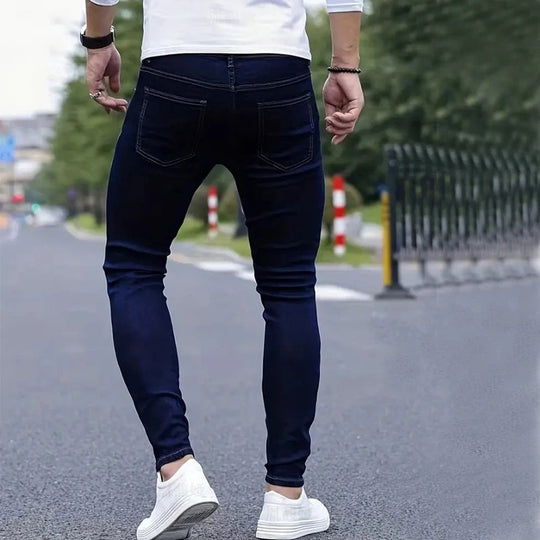 Jeans skinny décontractés pour hommes