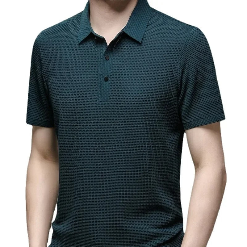 Polo creux à enfiler pour homme