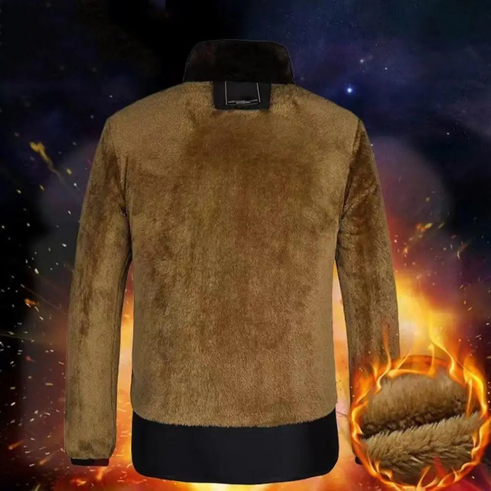 Veste coupe-vent à capuche pour hommes