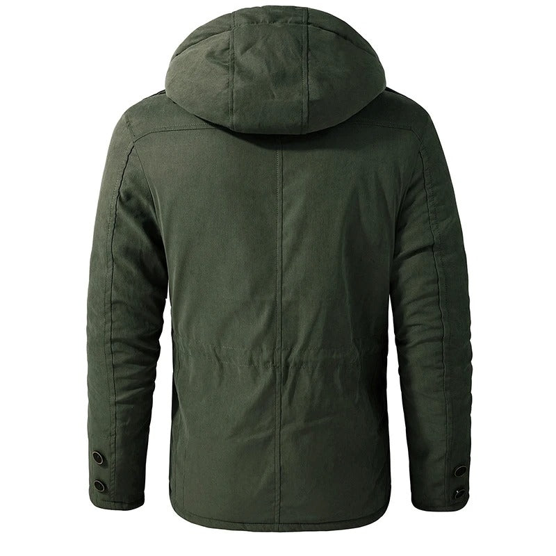 Veste d'hiver polaire en cachemire pour hommes