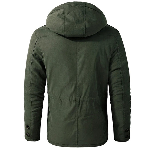 Veste d'hiver polaire en cachemire pour hommes