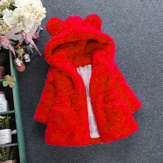 Veste d'hiver en polaire pour enfants