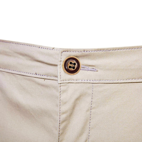 Short décontracté 100 % coton pour homme