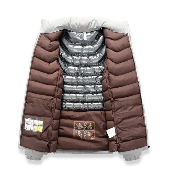 Parka d'hiver épaisse pour hommes