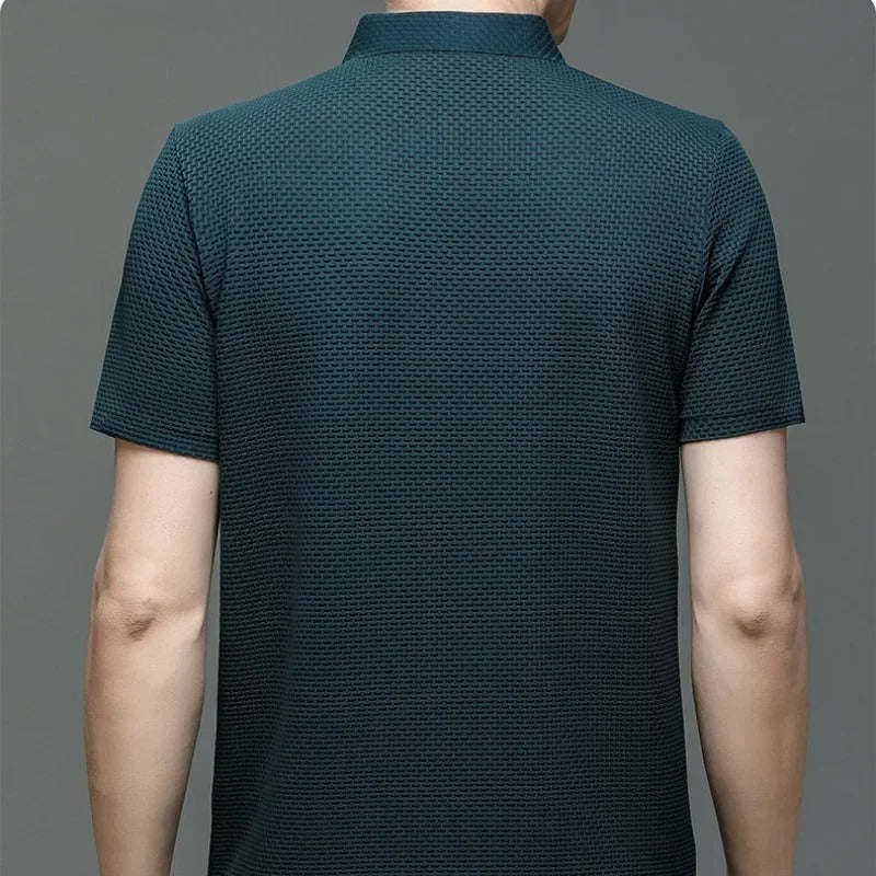 Polo creux à enfiler pour homme