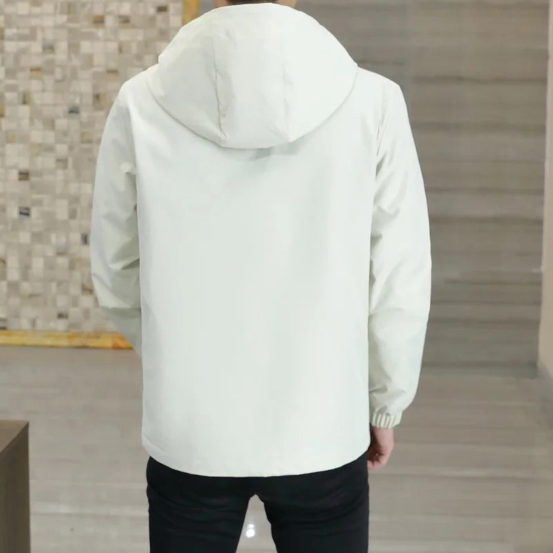 Veste coupe-vent en polaire thermique pour hommes