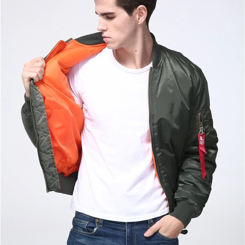 Veste de bombardier militaire tactique pour hommes