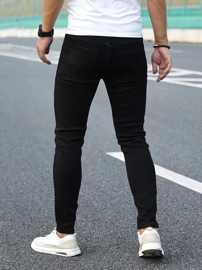 Pantalon slim décontracté pour hommes