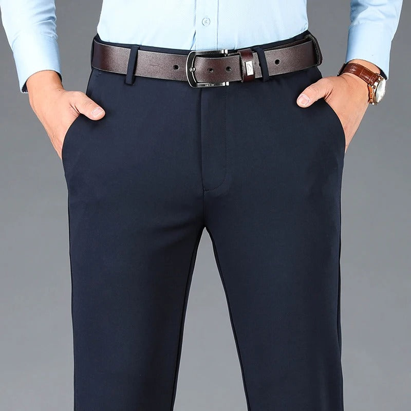 Pantalon droit ample pour homme