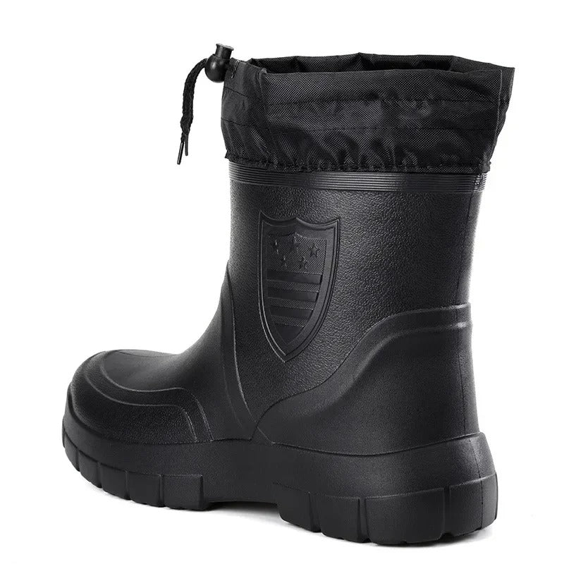 Bottes de neige mi-hautes pour hommes