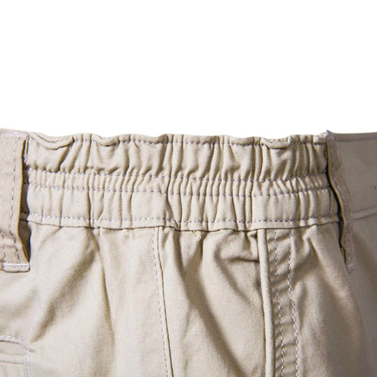Short décontracté 100 % coton pour homme