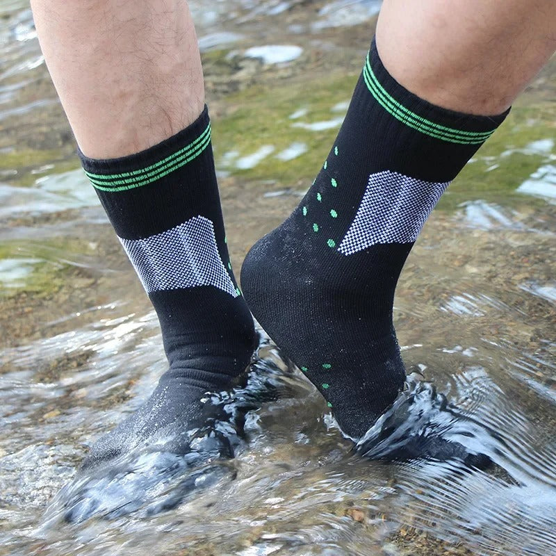 Chaussettes de randonnée imperméables et respirantes