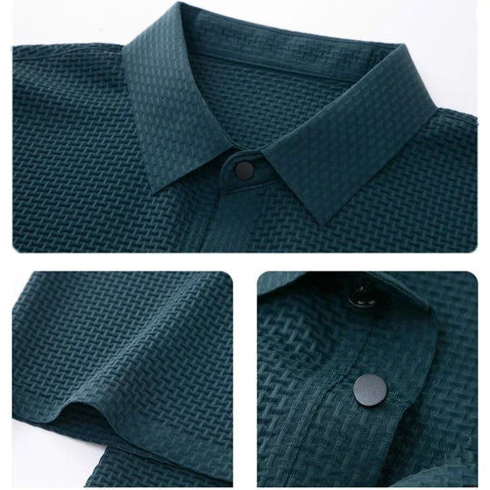 Polo creux à enfiler pour homme