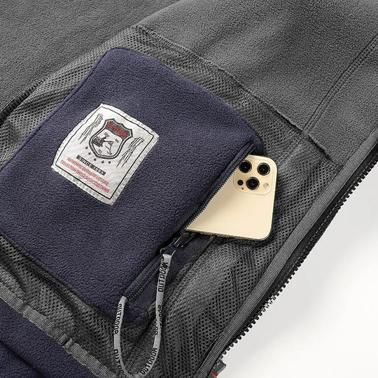 Veste polaire épaisse pour hommes