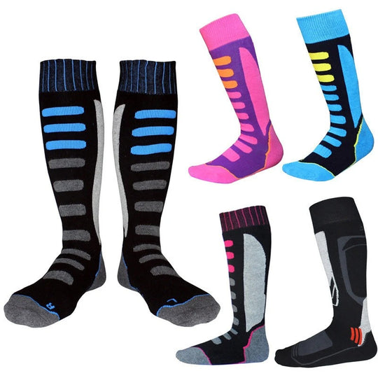 Chaussettes de ski thermiques d'hiver