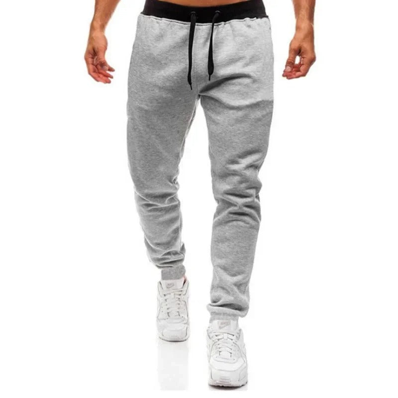 Pantalon de survêtement décontracté en polaire pour hommes
