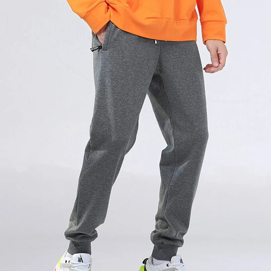 Pantalon de survêtement à poche zippée pour hommes