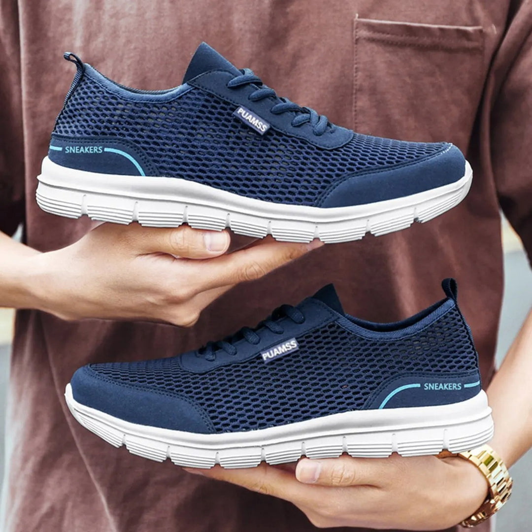 Baskets respirantes en maille pour hommes