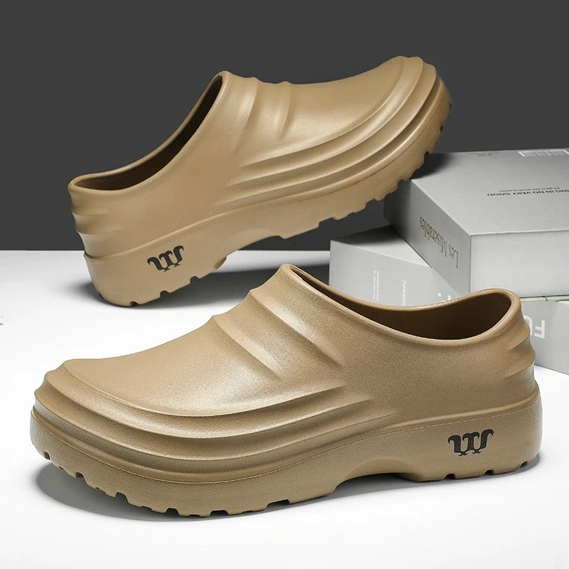 Chaussures de cuisine antidérapantes pour hommes
