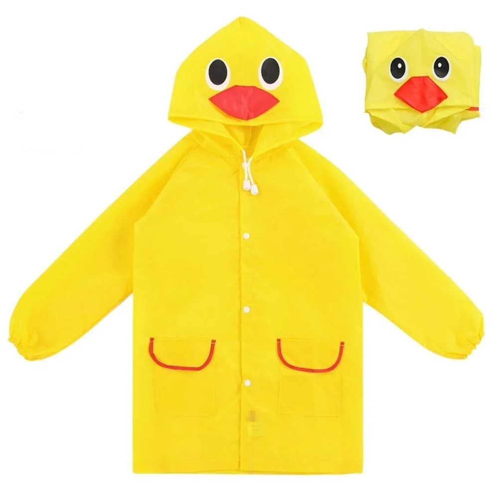 Manteau de pluie de dessin animé pour enfants