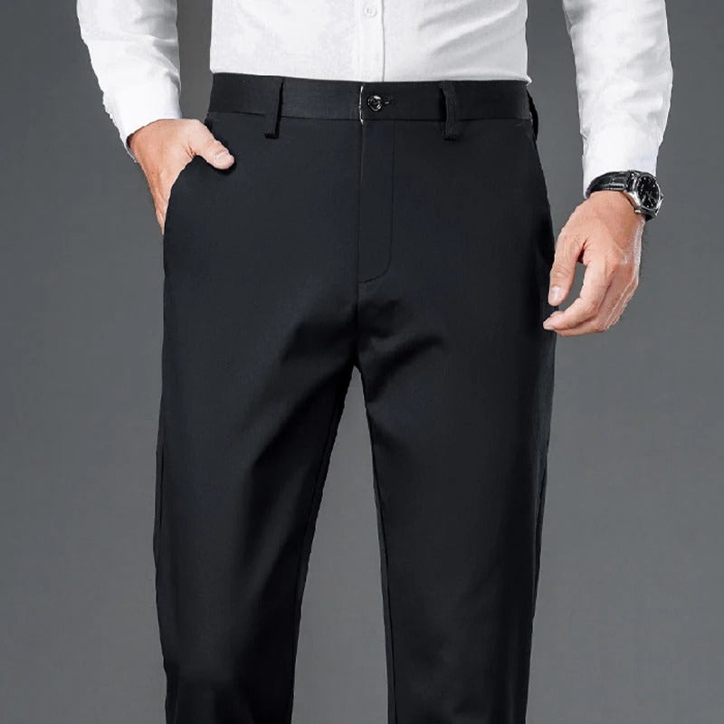 Pantalon de bureau stretch pour homme