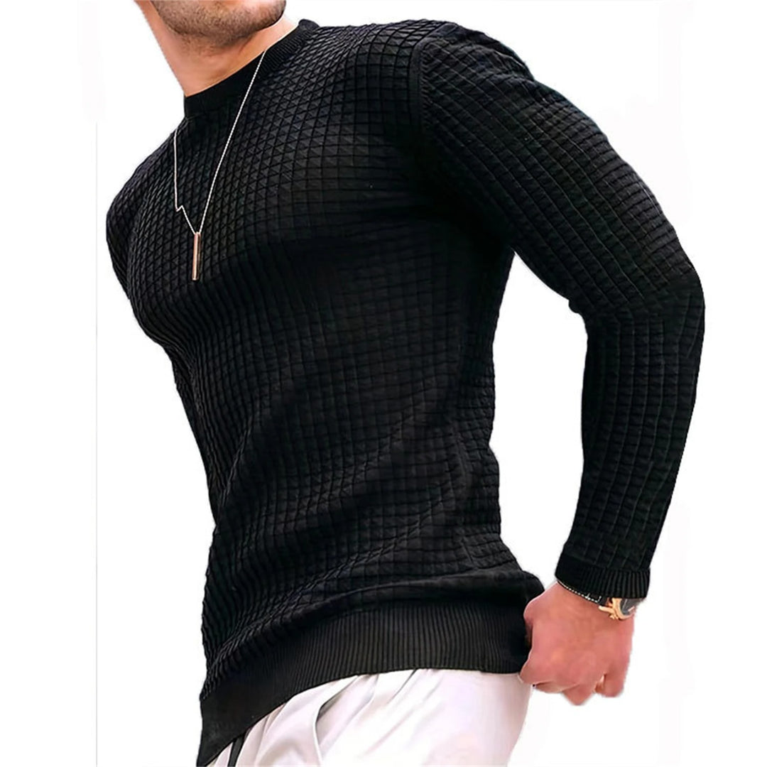 Chandail gaufré pour hommes