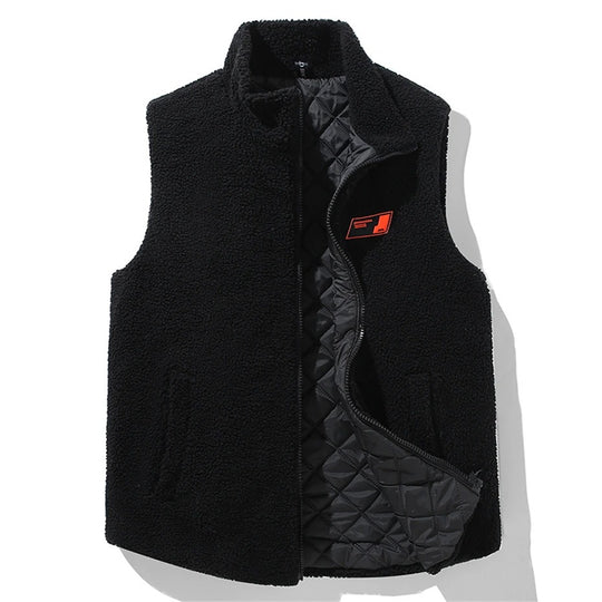 Gilet d'hiver en polaire pour hommes