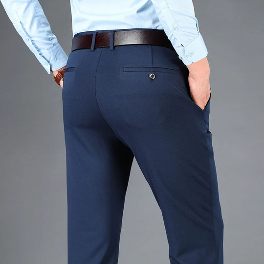Pantalon droit ample pour homme