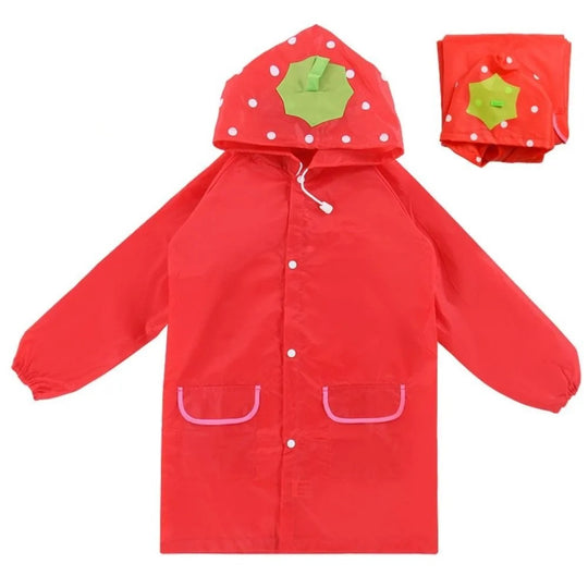 Manteau de pluie de dessin animé pour enfants