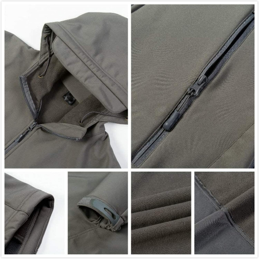 Veste tactique imperméable à coquille souple pour hommes