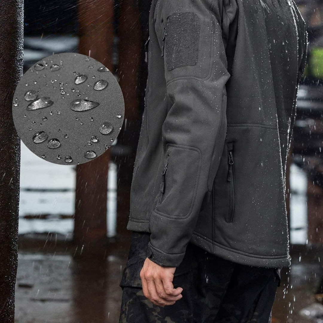 Veste tactique imperméable à coquille souple pour hommes