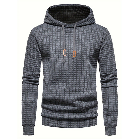 Hoodies à cordon de serrage patchwork pour hommes