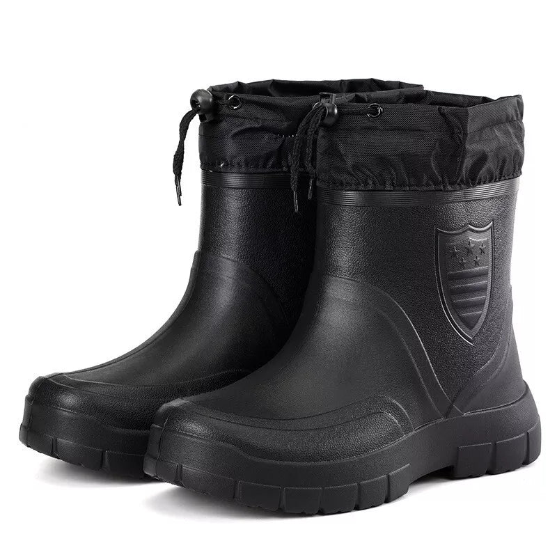 Bottes de neige mi-hautes pour hommes