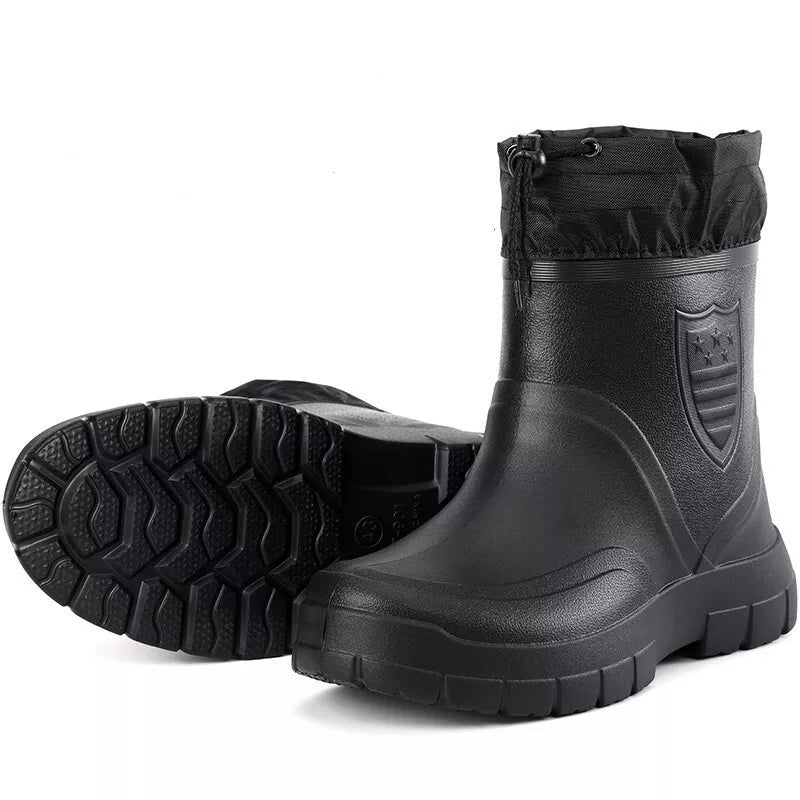 Bottes de neige mi-hautes pour hommes