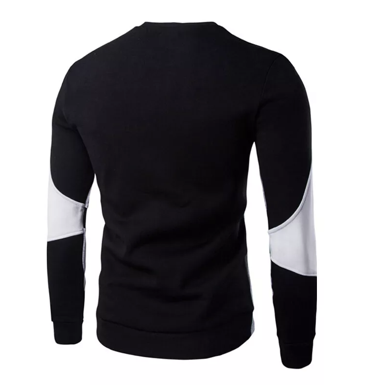 Sweat-shirt décontracté à col rond pour hommes