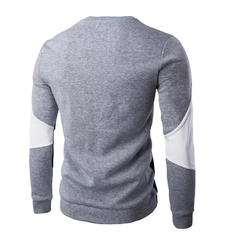 Sweat-shirt décontracté à col rond pour hommes