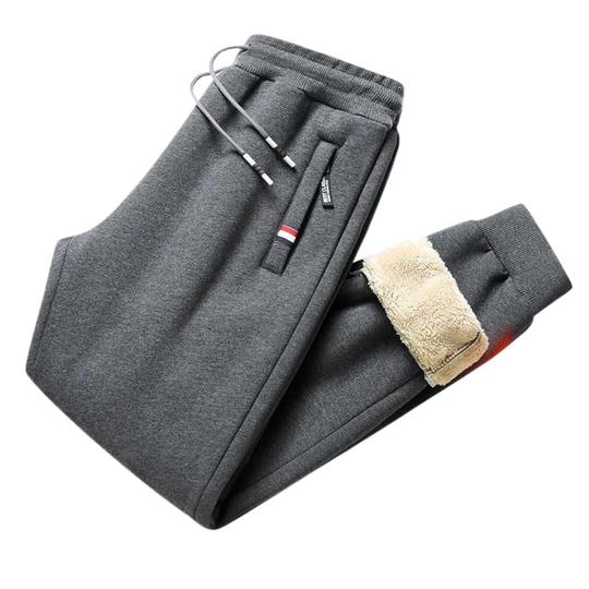Pantalon de survêtement à poche zippée pour hommes