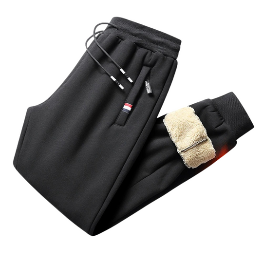 Pantalon de survêtement à poche zippée pour hommes