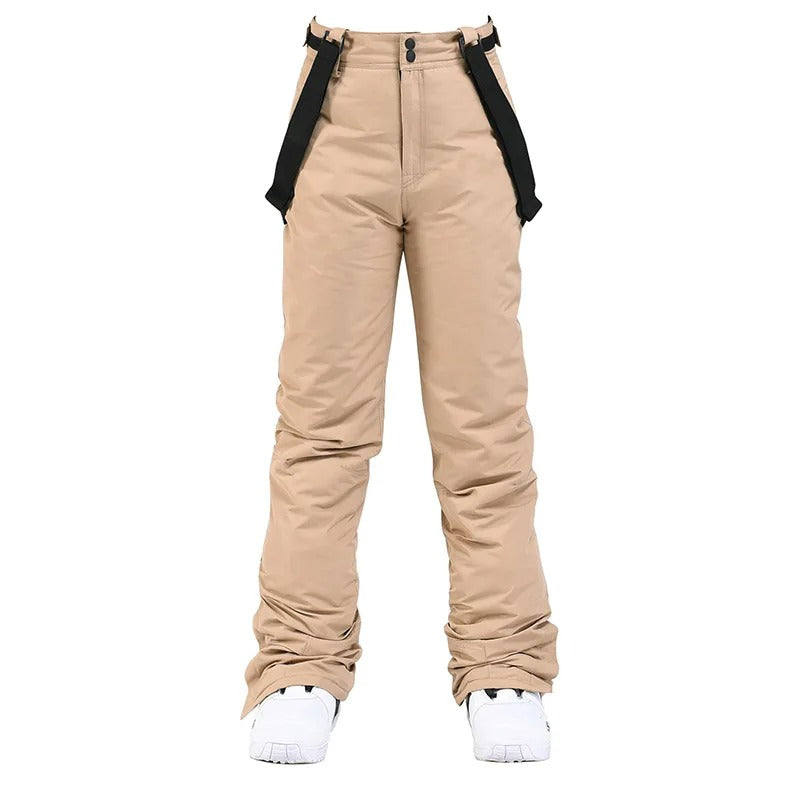 Pantalon à bretelles de ski d'hiver
