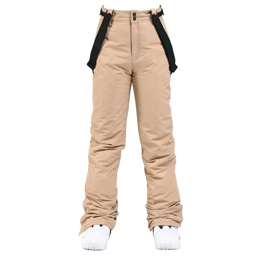 Pantalon à bretelles de ski d'hiver