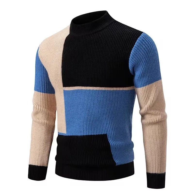 Pull chaud en tricot pour hommes