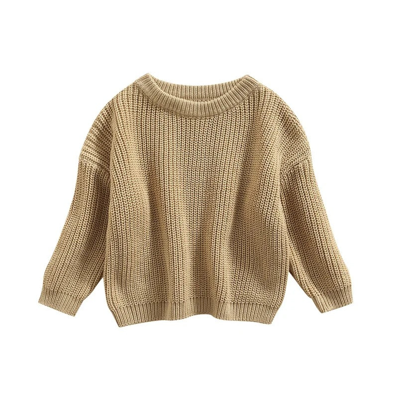 Pull en tricot décontracté pour enfants